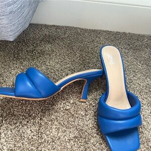 New York & company Evelina Faux leather dressy heel